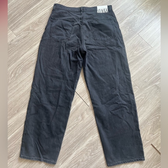 SNACKS by MOTHER wide legged denim - Picture 3 of 3